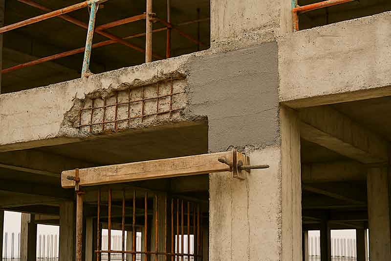 ترمیم و مقاوم‌ سازی سازه‌ های آسیب‌دیده ناشی از اضافه‌بار